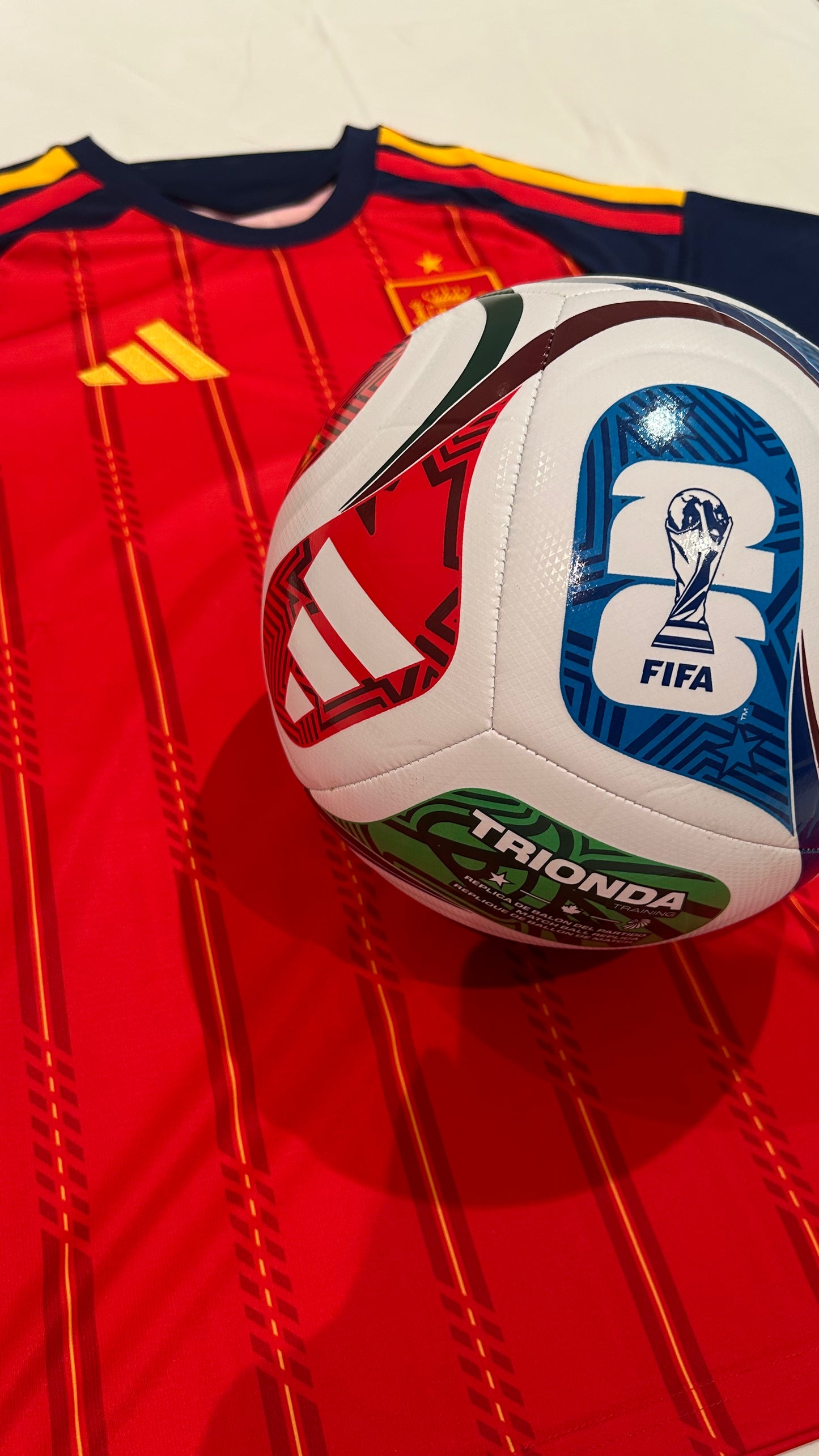 Camiseta España 2026 Roja — Versión Jugador
