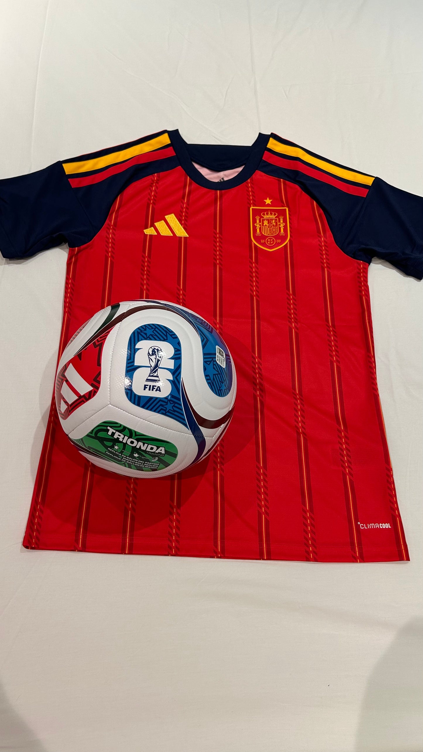 Camiseta España 2026 Roja — Versión Jugador