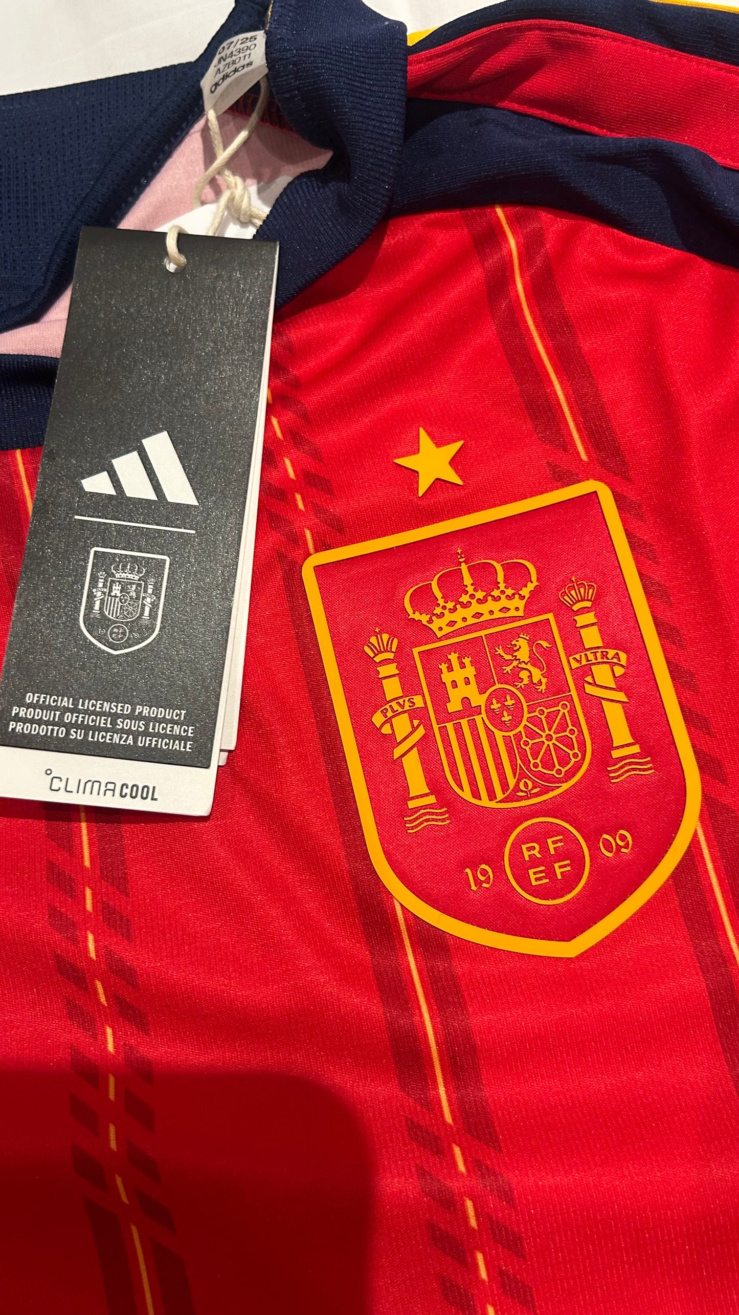 Camiseta España 2026 Roja — Versión Jugador